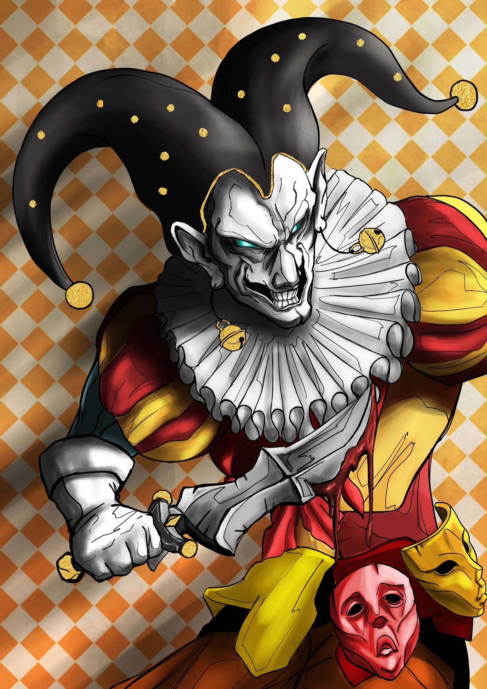 Jester Art Serie, example piece 10 of 10 — a 1:1 artwork by Ordinary_Guy