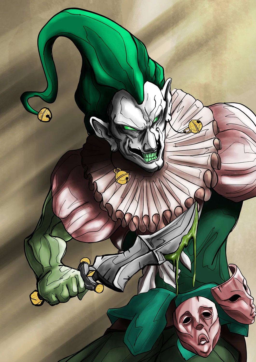 Jester Art Serie, example piece 7 of 10 — a 1:1 artwork by Ordinary_Guy