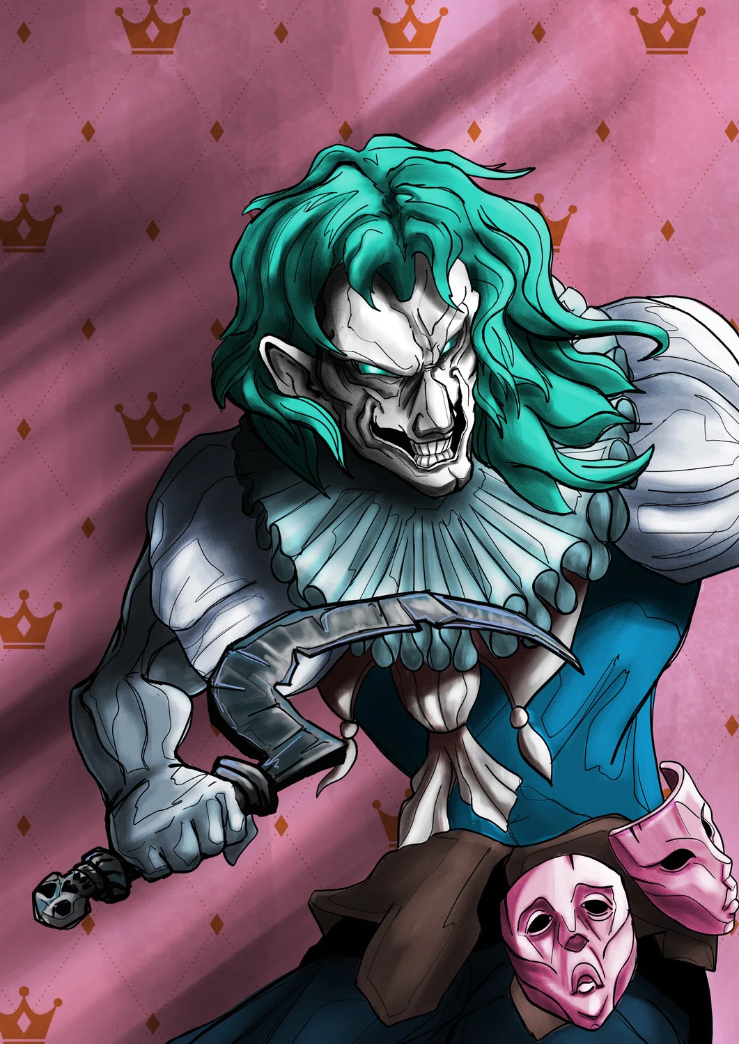 Jester Art Serie, example piece 5 of 10 — a 1:1 artwork by Ordinary_Guy