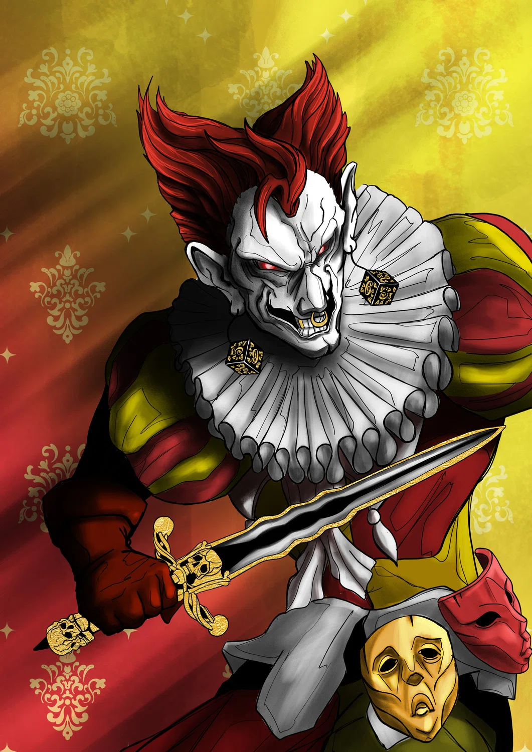 Jester Art Serie, example piece 3 of 10 — a 1:1 artwork by Ordinary_Guy