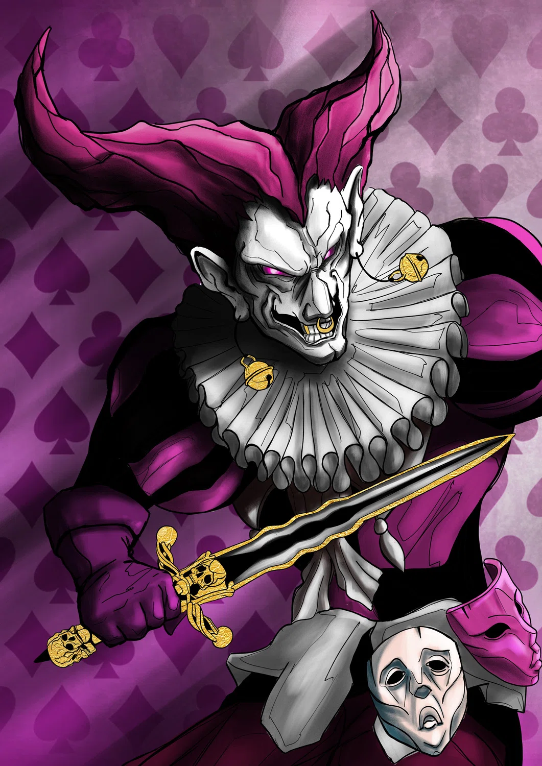 Jester Art Serie, example piece 8 of 10 — a 1:1 artwork by Ordinary_Guy