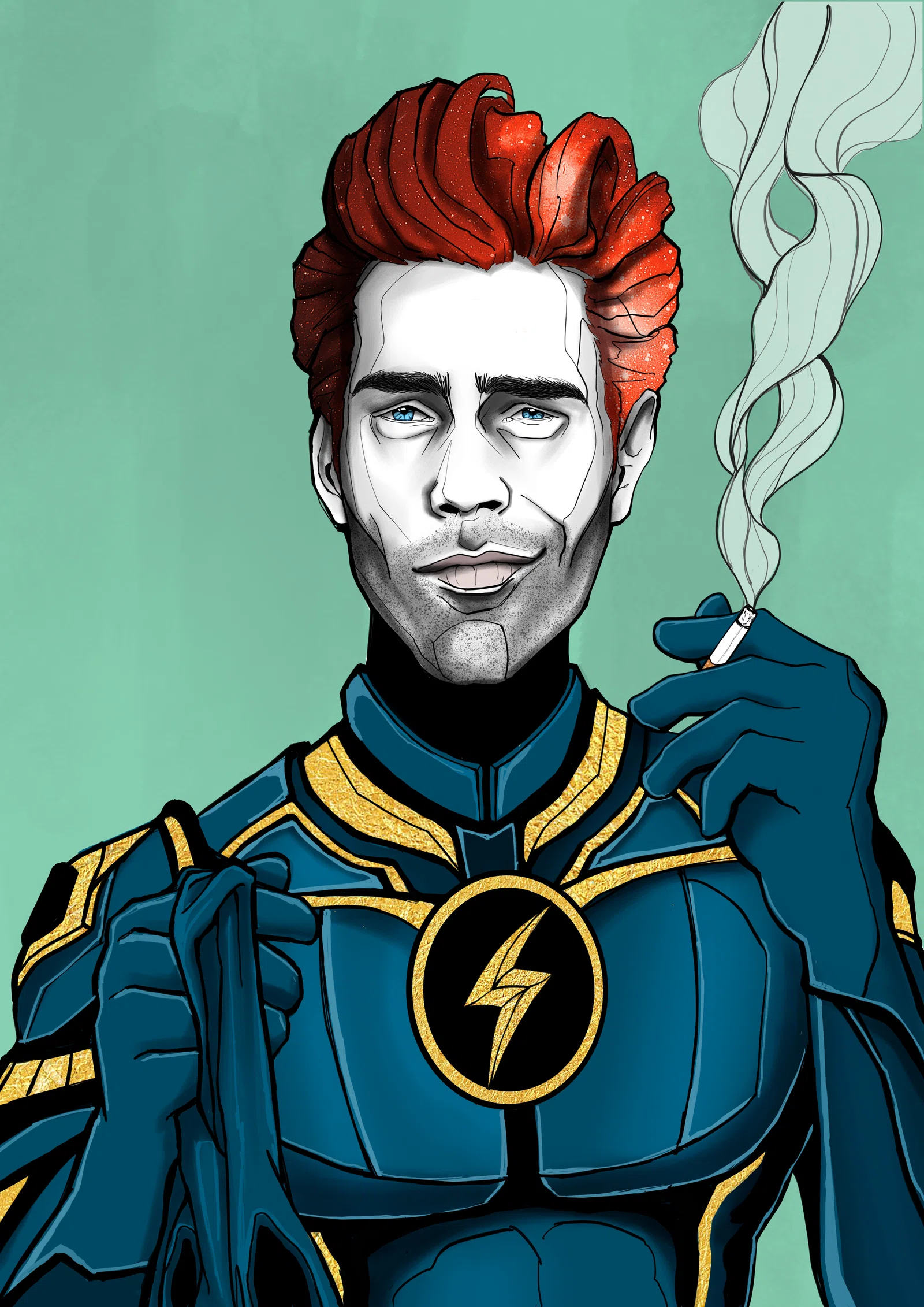 OrdinaryGuy x Lazy Superheroes